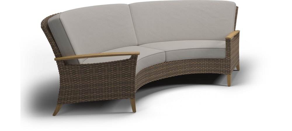Gloster Pepper Marsh Curved Sofa 8514A
