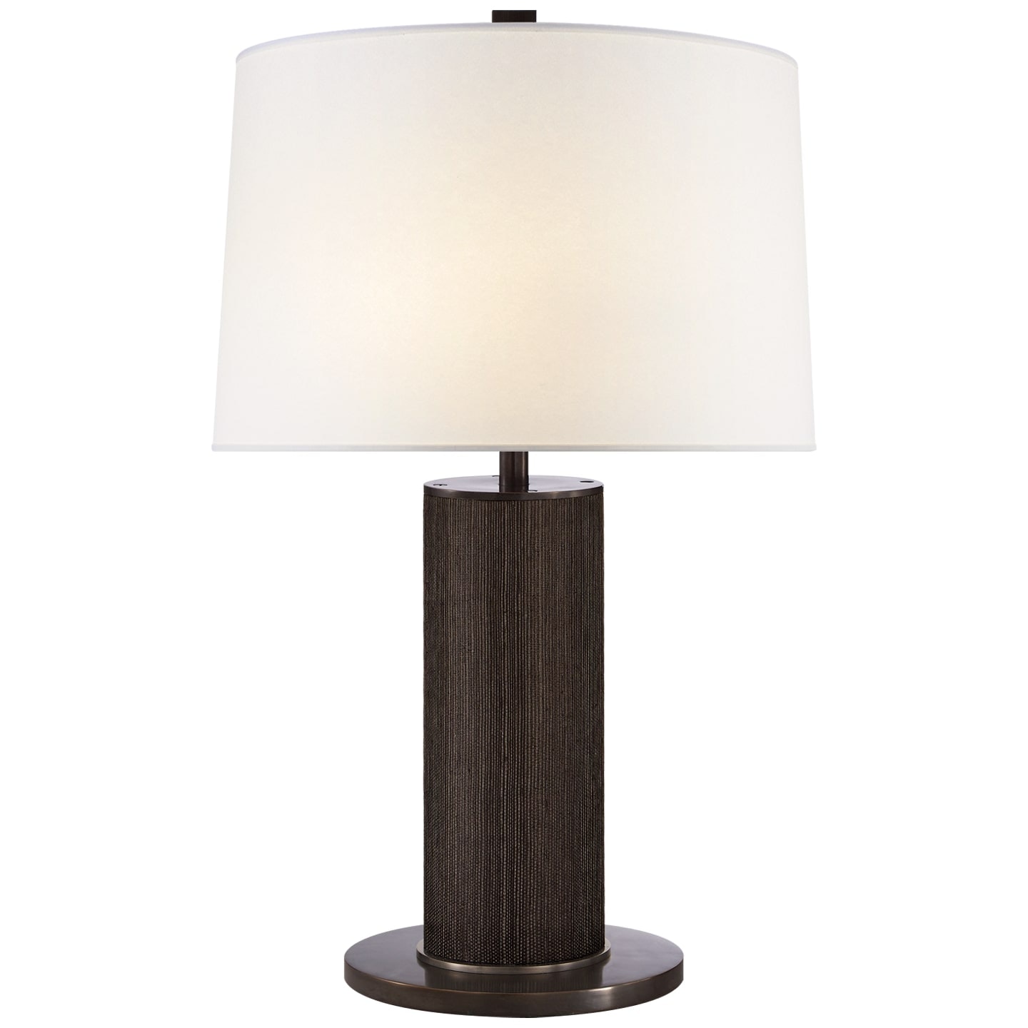Ralph Lauren Beckford Table Lamp in Bronze with Linen Shade RL 3467BZ-L