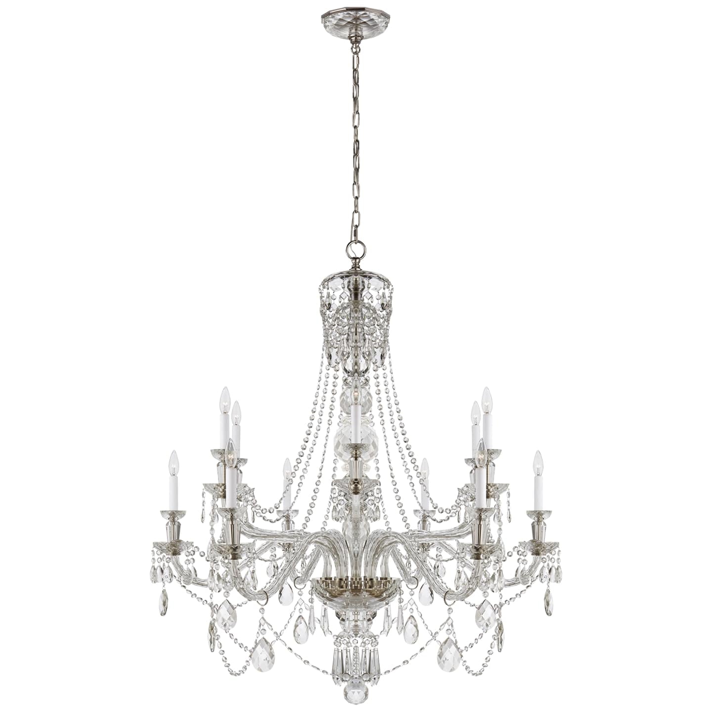 Ralph Lauren Daniela Two-Tier Chandelier in Crystal RL 5008CG