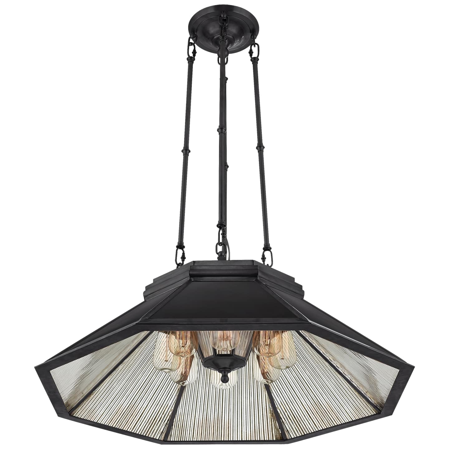 Ralph Lauren Rivington Medium Eight-Paneled Chandelier RL 5064-P