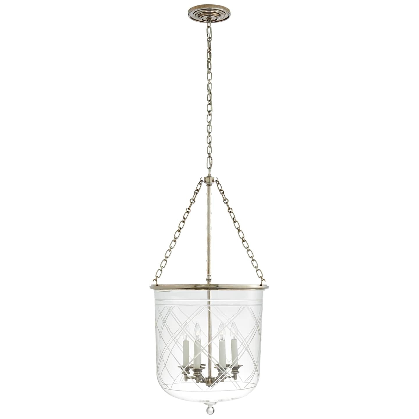 Ralph Lauren Cambridge Large Smoke Bell Lantern RL 5103-P