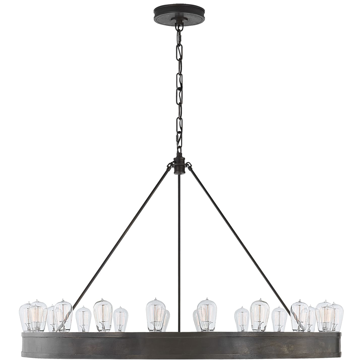 Ralph Lauren Roark 40" Modular Ring Chandelier RL 5132-P
