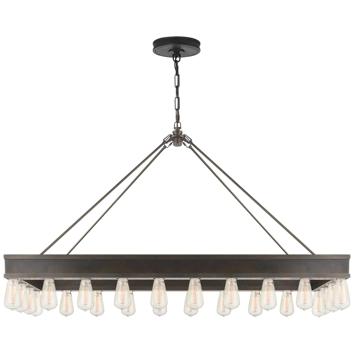 Ralph Lauren Roark Rectangular Chandelier RL 5134-P