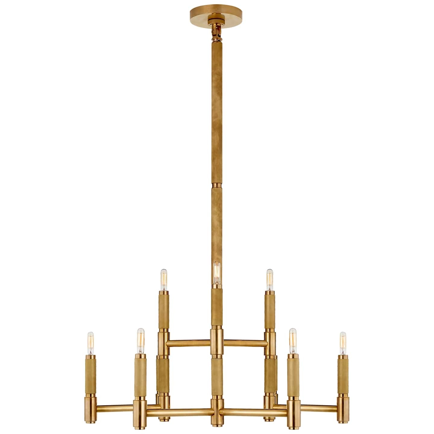 Ralph Lauren Barrett Medium Knurled Chandelier RL 5224-P