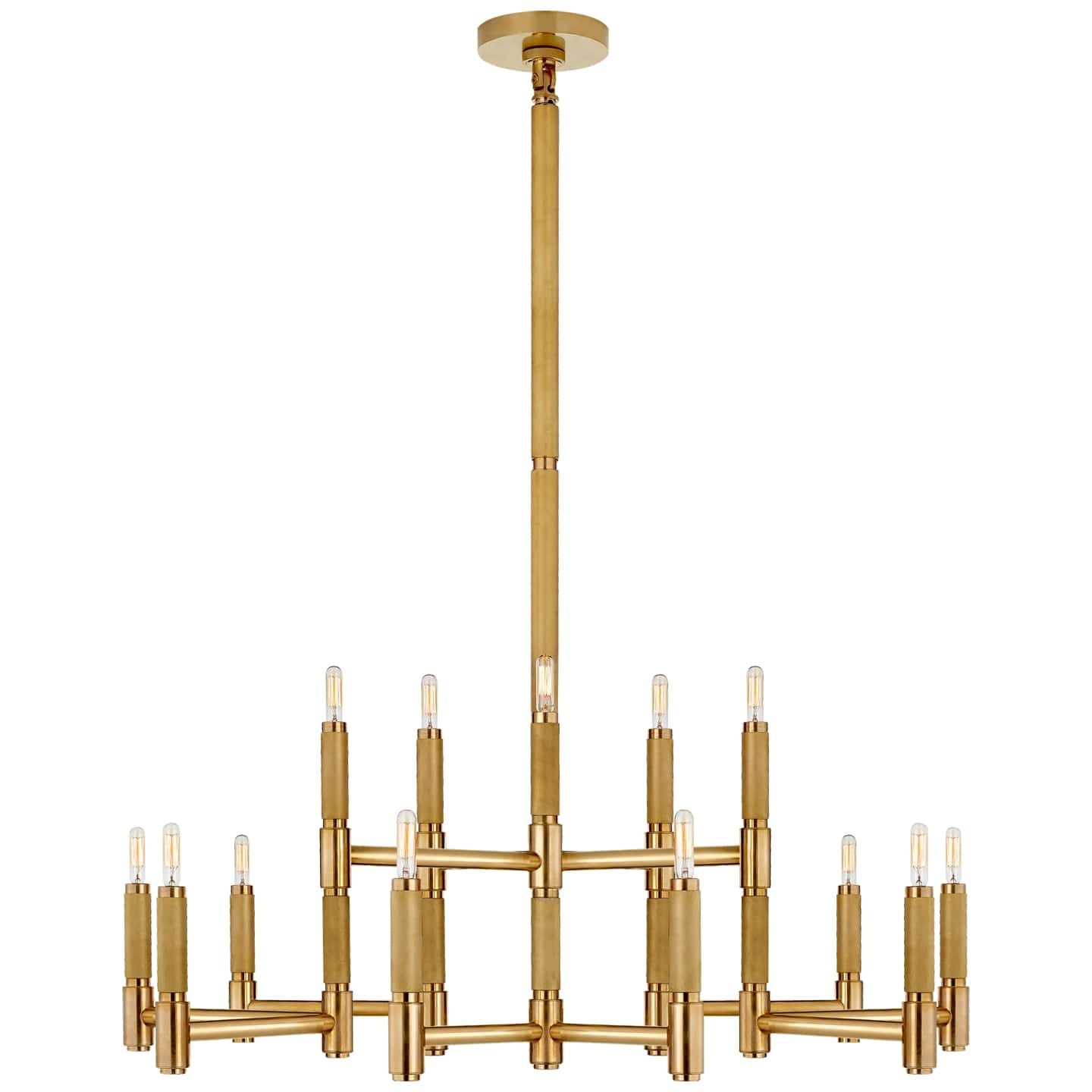 Ralph Lauren Barrett Large Knurled Chandelier RL 5225-P