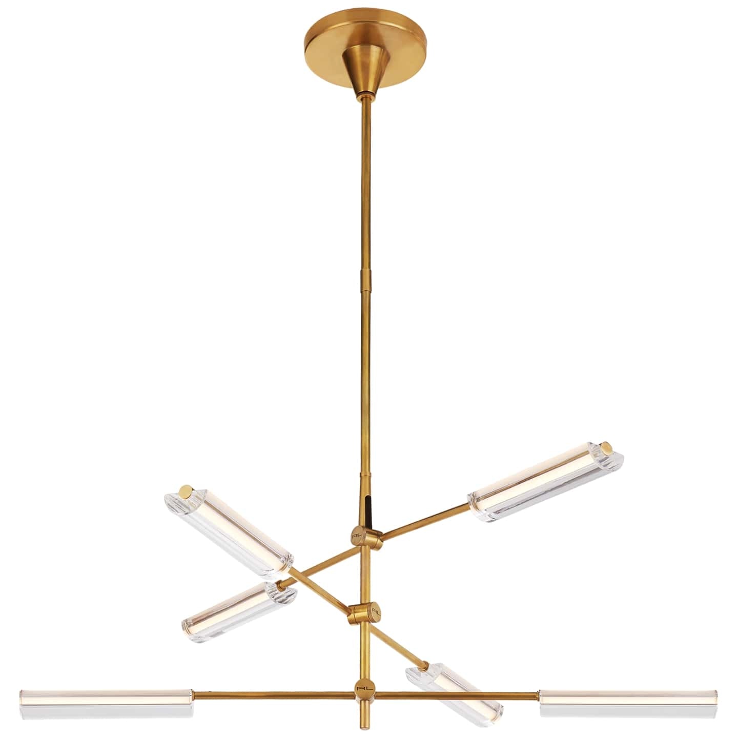 Ralph Lauren Daley Medium Six Light Chandelier RL 5322-P