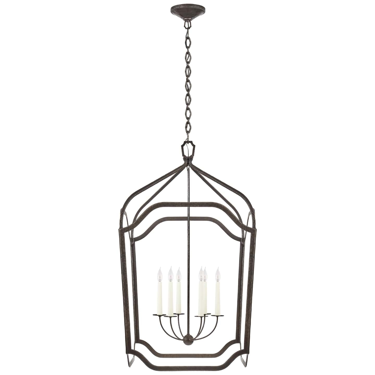 Ralph Lauren Ancaster Grande Blacksmith Lantern in Aged Iron RL 5783AI