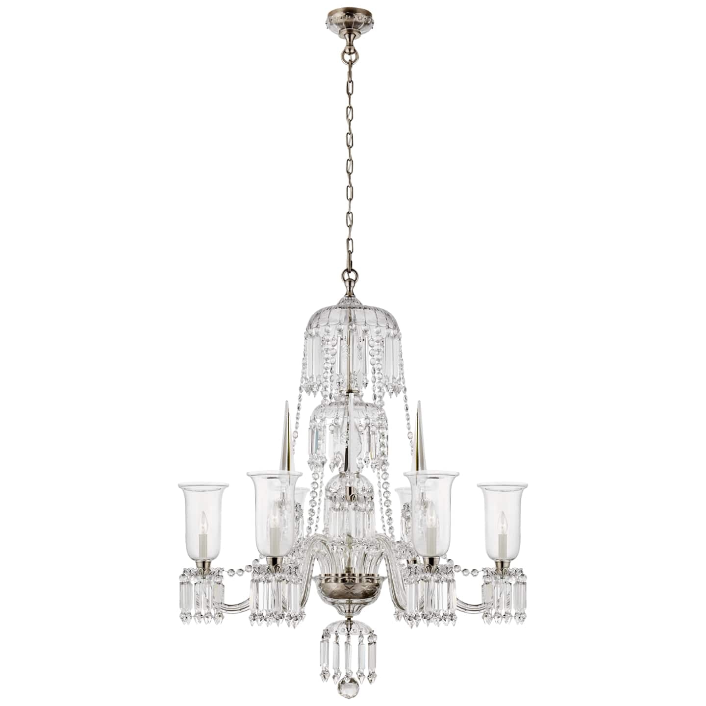 Ralph Lauren Crowley Grande Chandelier in Crystal RL 5964CG