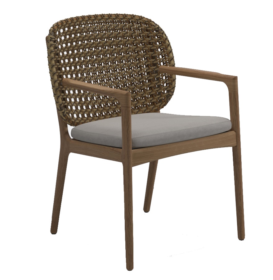 Gloster Dining Chair with Arms 104122-P