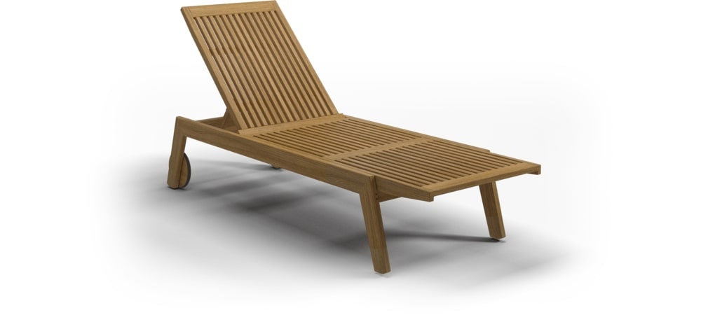 Gloster Solana Teak Lounger 1855