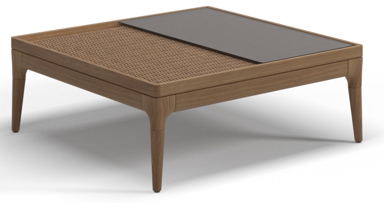 Gloster Coffee Table with Glass Top 104772