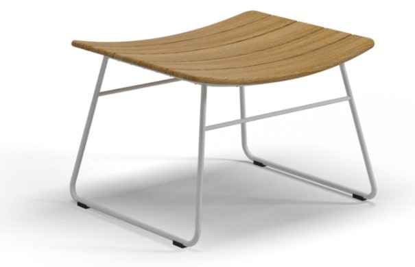Gloster Footstool White 102278