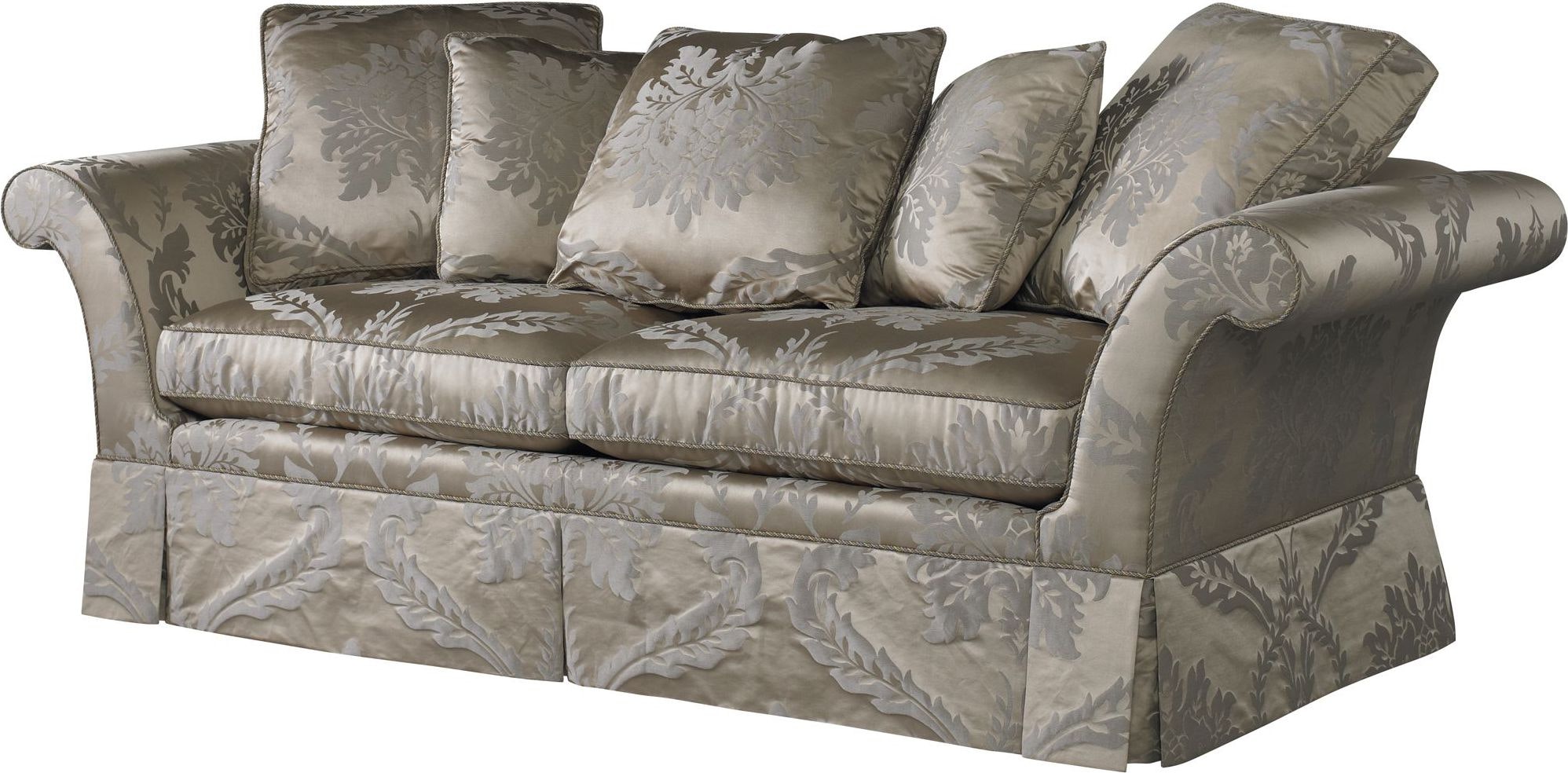 Baker George IV Skirted Sofa BA6528S