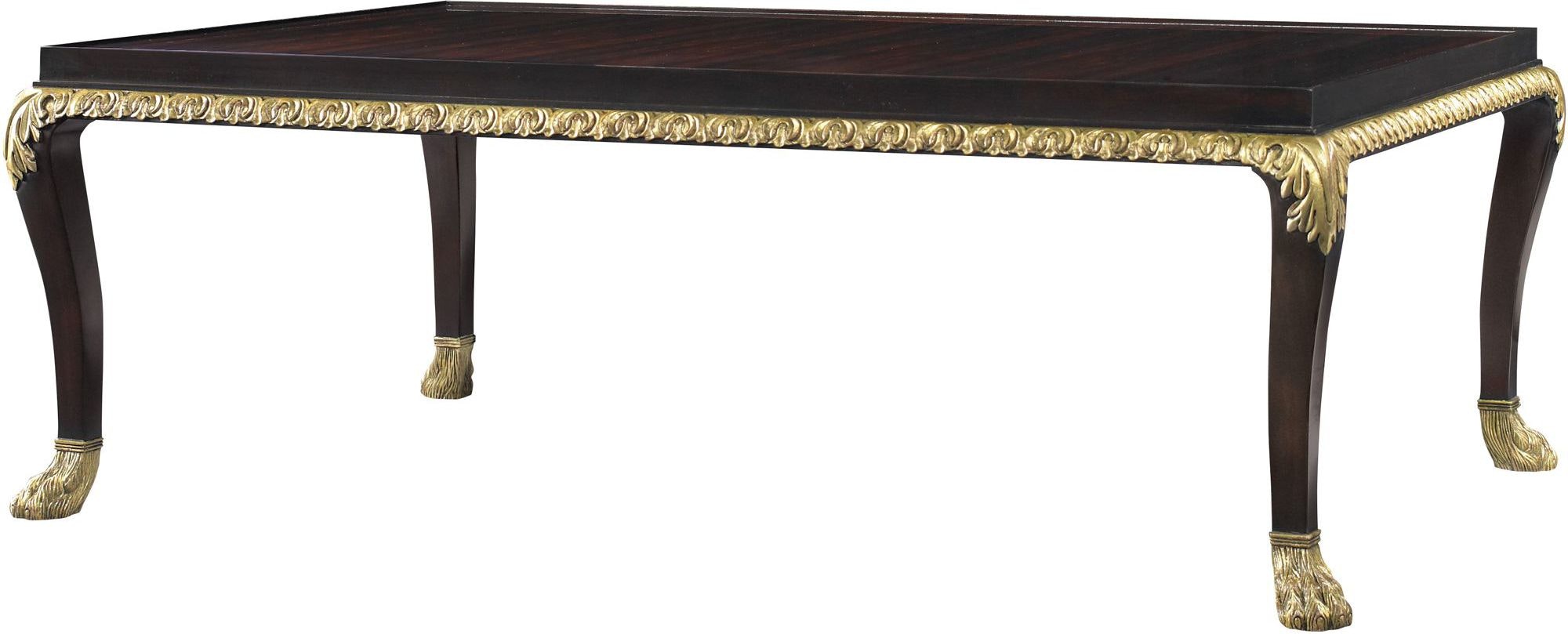 Baker Large Regency Cocktail Table BA5353