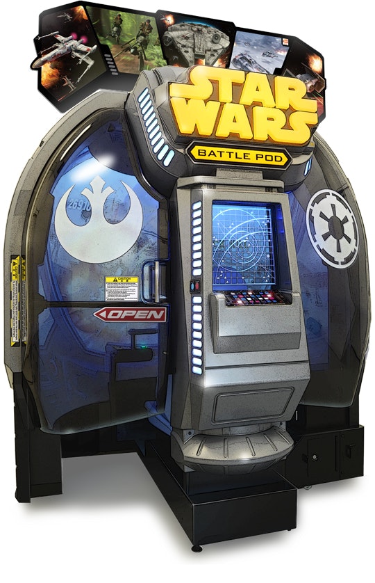 Namco Arcade Game Star Wars Battle Pod