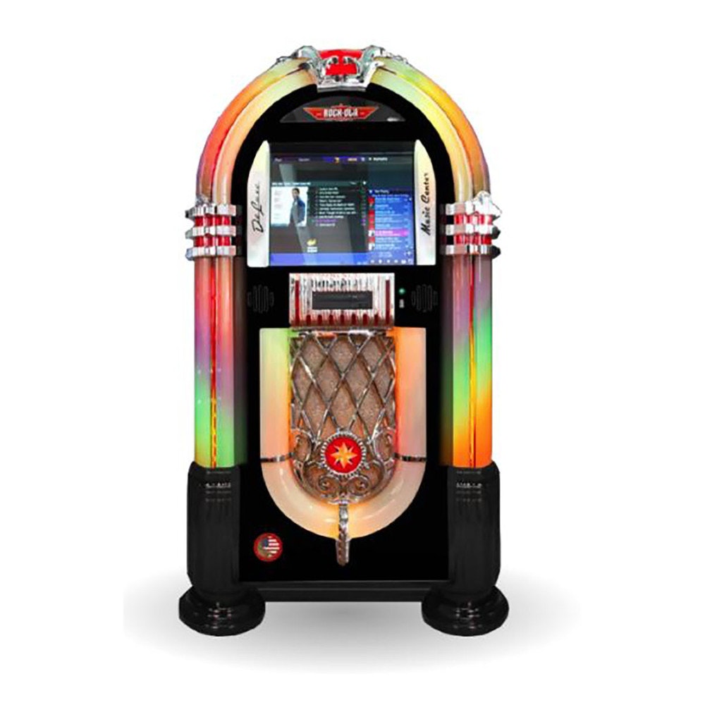 ROCK-OLA Jukebox ROCK-OLA AUTHENTIC BUBBLER DIGITAL MUSIC CENTER Gloss Black