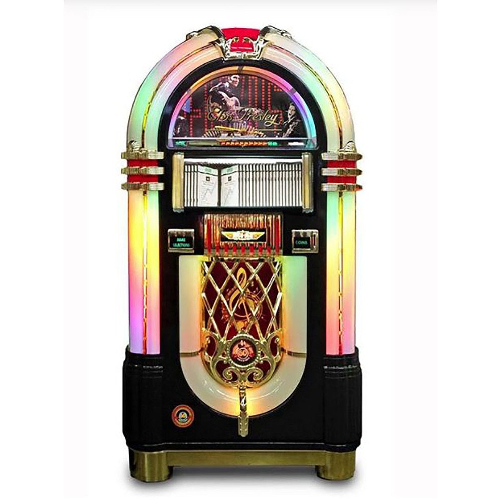 ROCK-OLA Jukebox ROCK-OLA BUBBLER ELVIS CD JUKEBOX Black