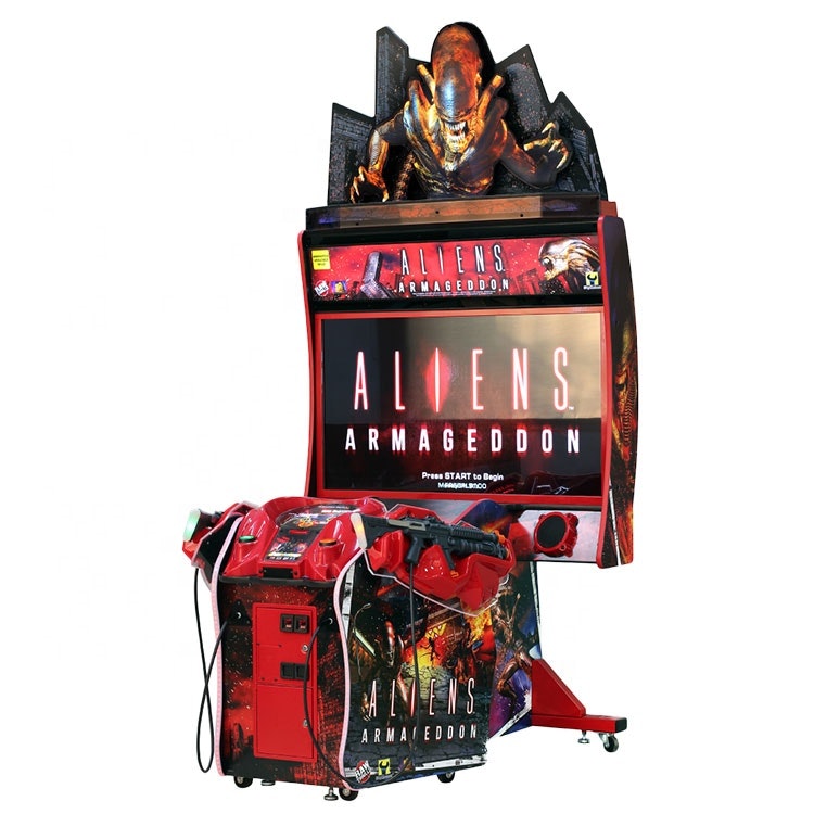 Raw Thrills Shooting Arcade Aliens Armageddon