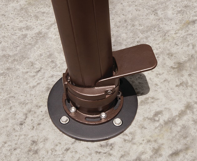 Treasure Garden Cantilever Base Concrete Mount Kit