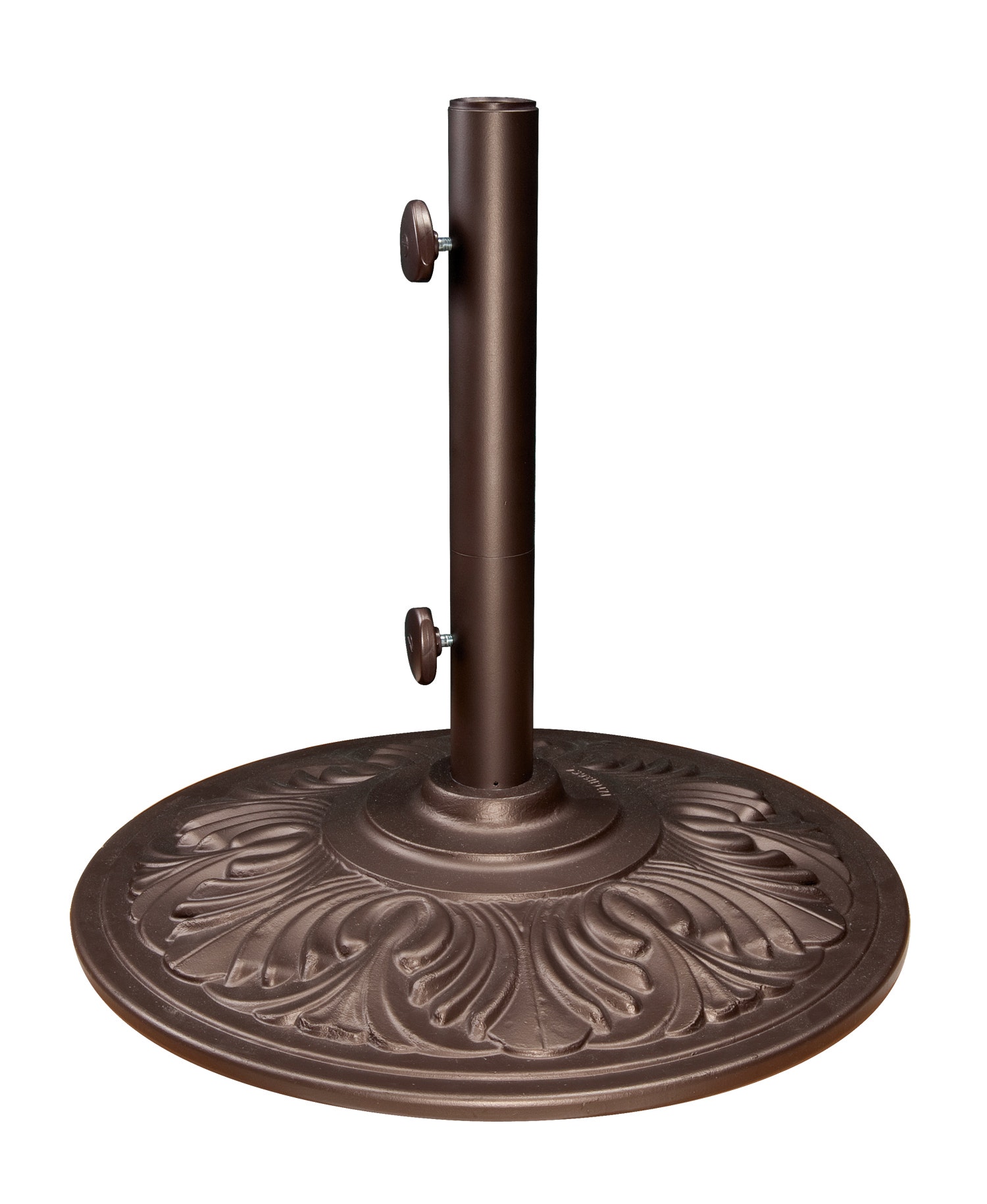 Treasure Garden Umbrella Base Art Deco 50 LB Aluminum Base