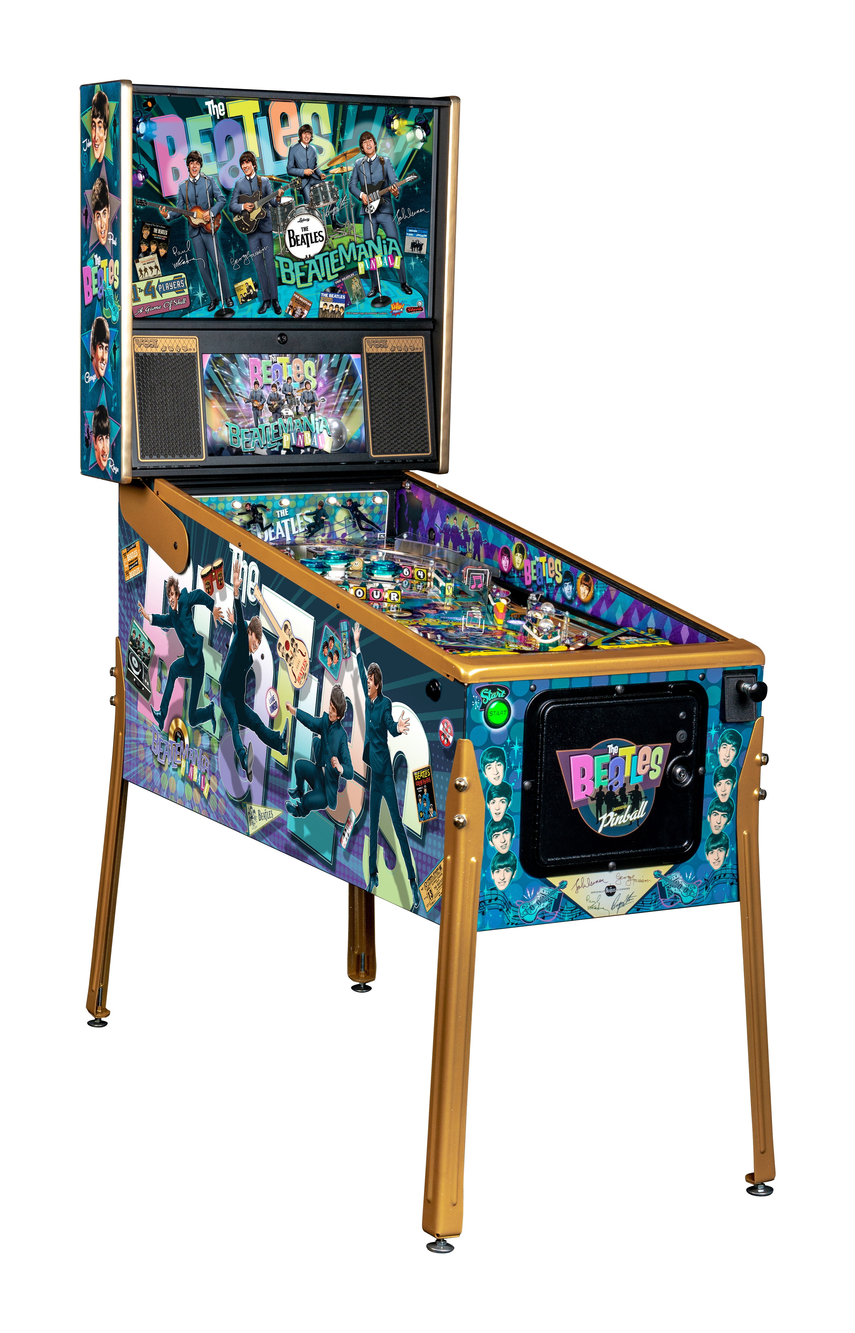 Stern Pinball Beatles Gold