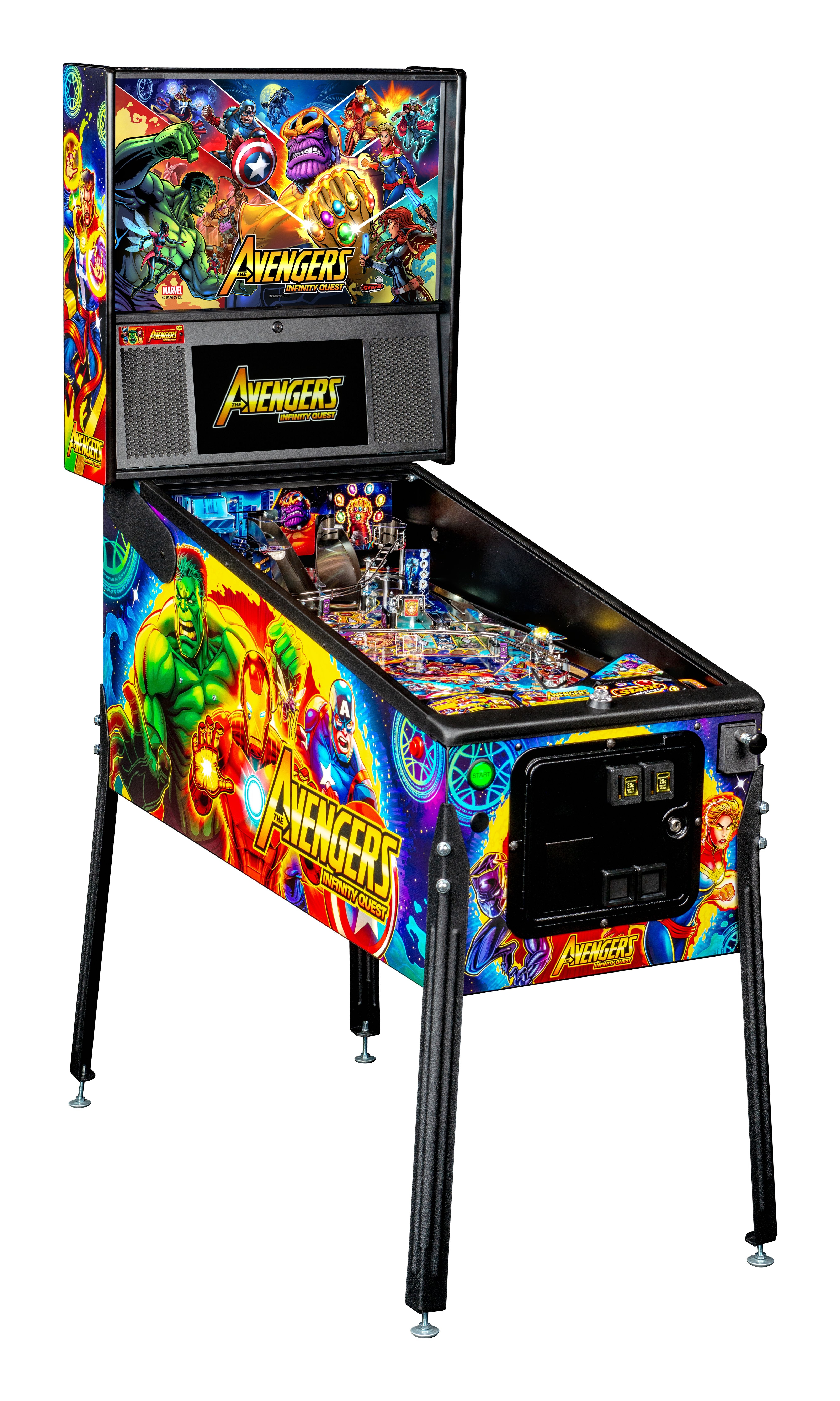 Stern Pinball Avengers Infinity Quest Pro