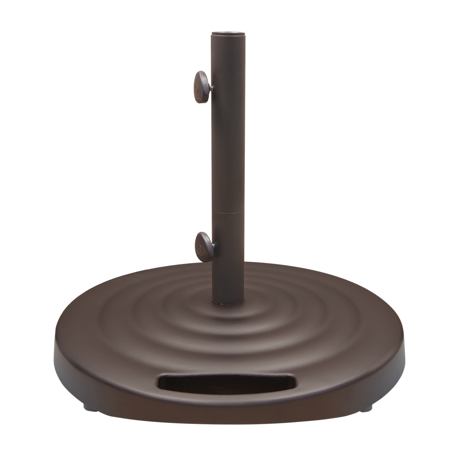 Treasure Garden Umbrella Base Monaco 100 LB Round Base with Wheels and Handle