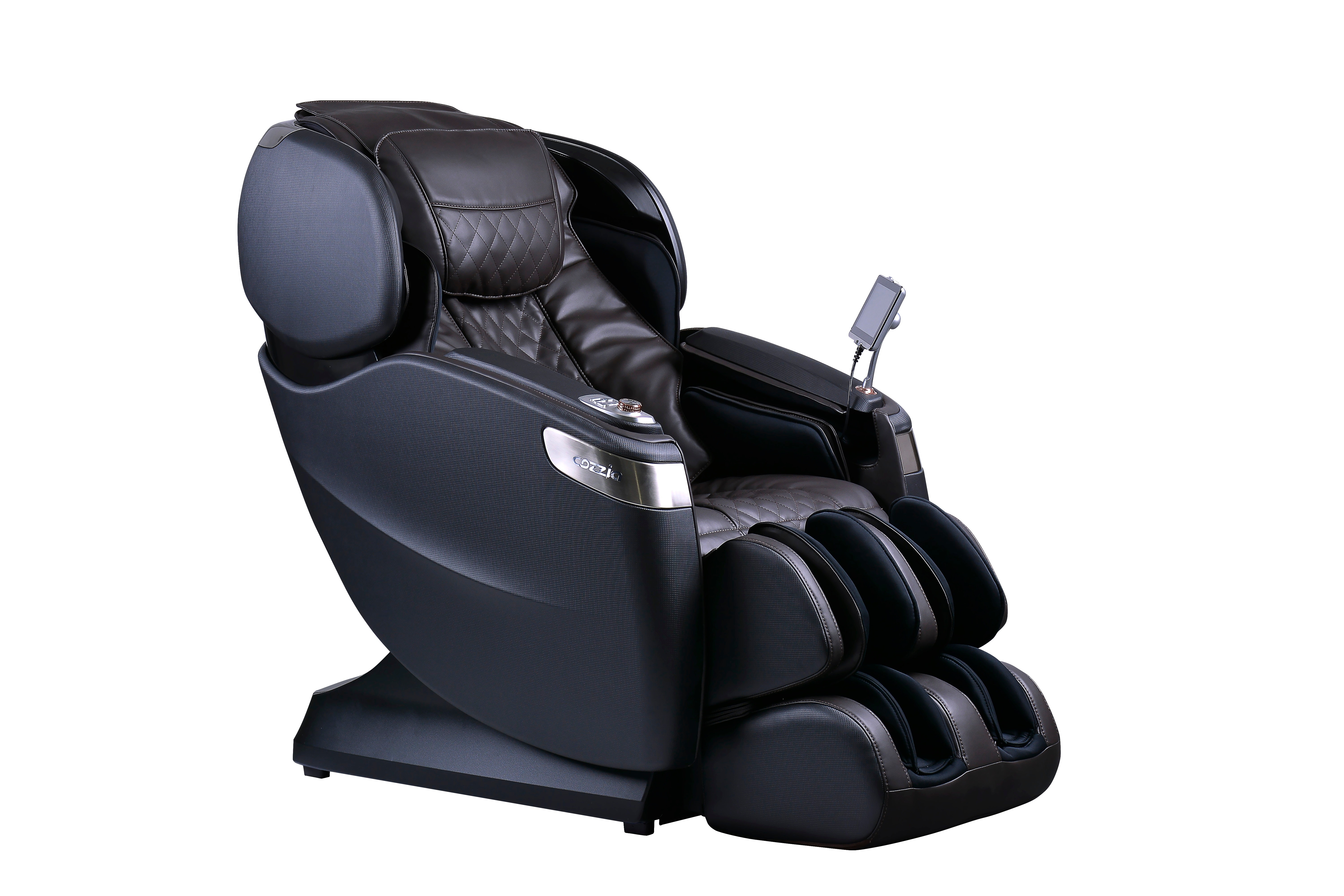 Cozzia Massage Chair CZ-710V Espresso and Pearl Black