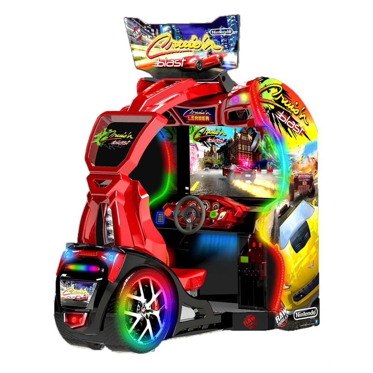 Raw Thrills Driving Arcade Cruisn Blast