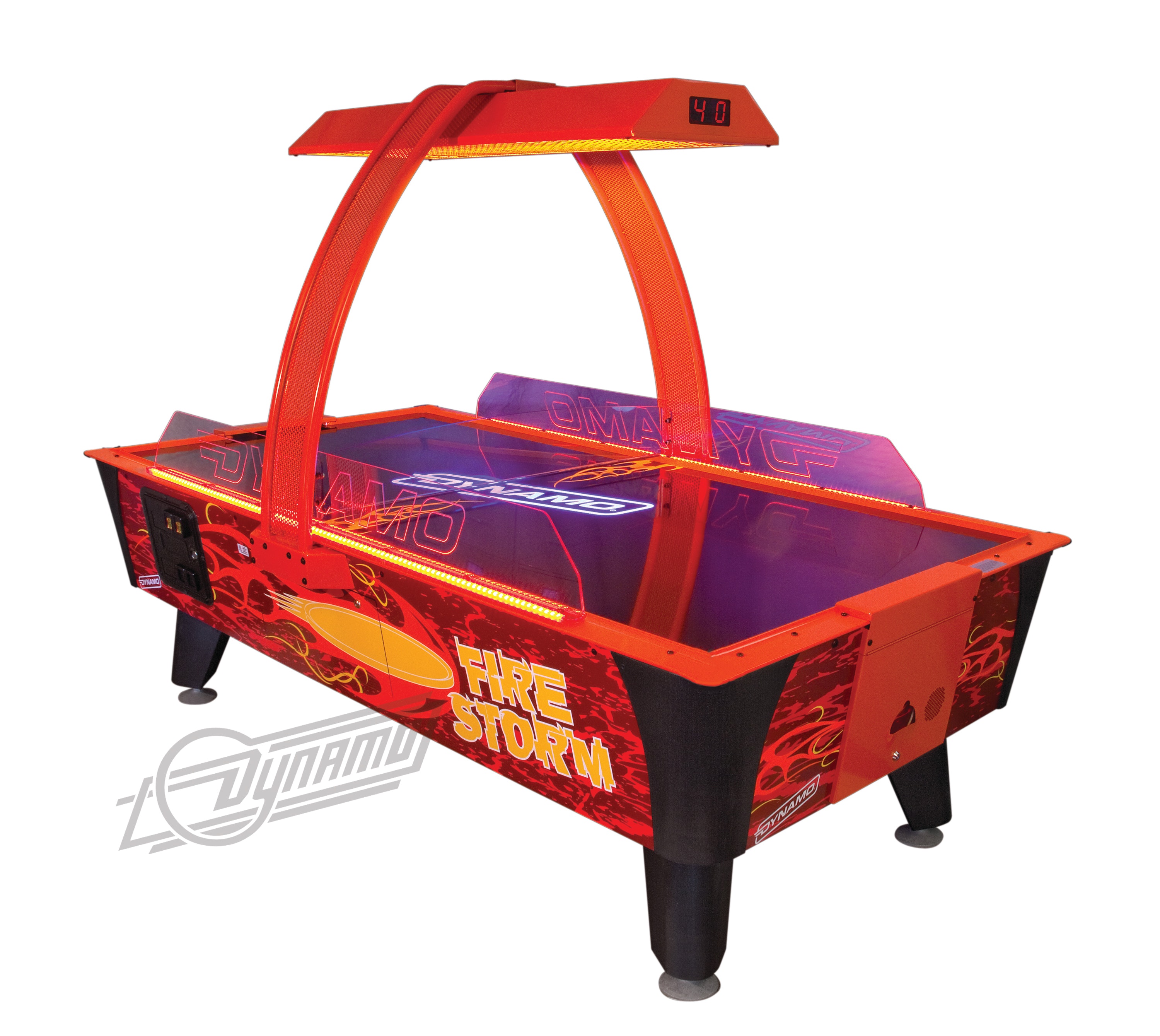 Dynamo Air Hockey Fire Storm