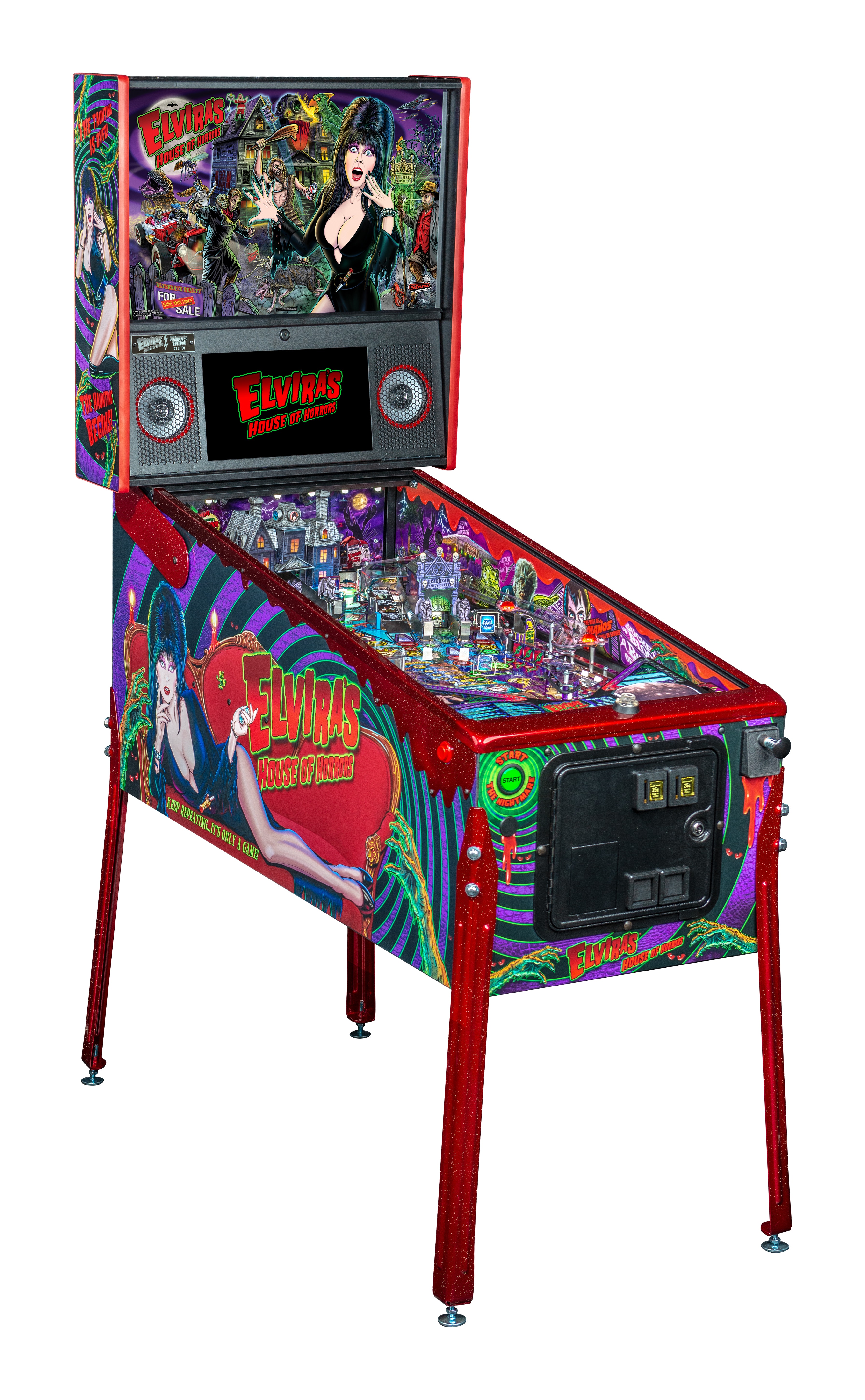 Stern Pinball Elvira House of Horrors Signature