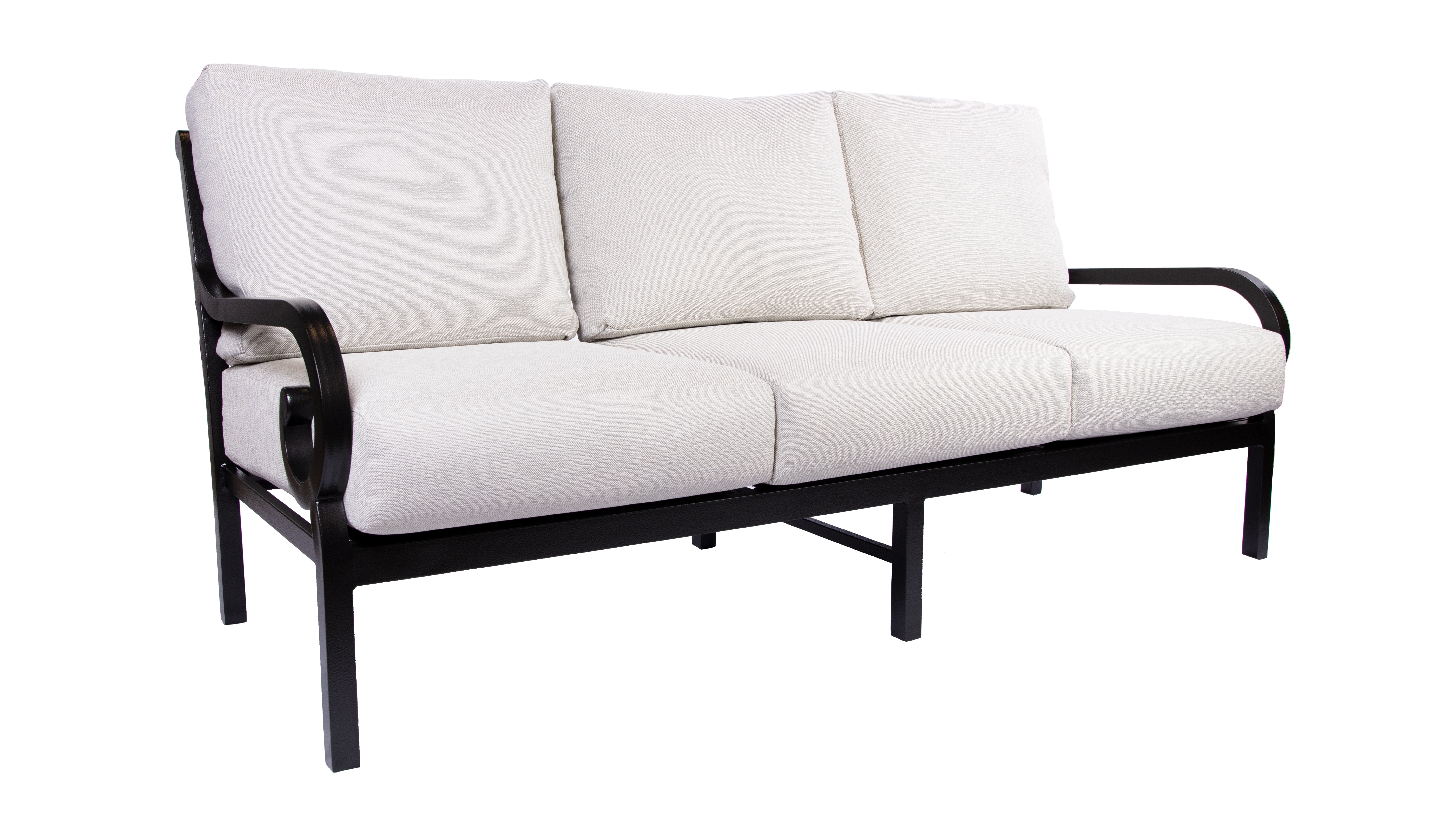 Estate Cushion Aluminum Sofa