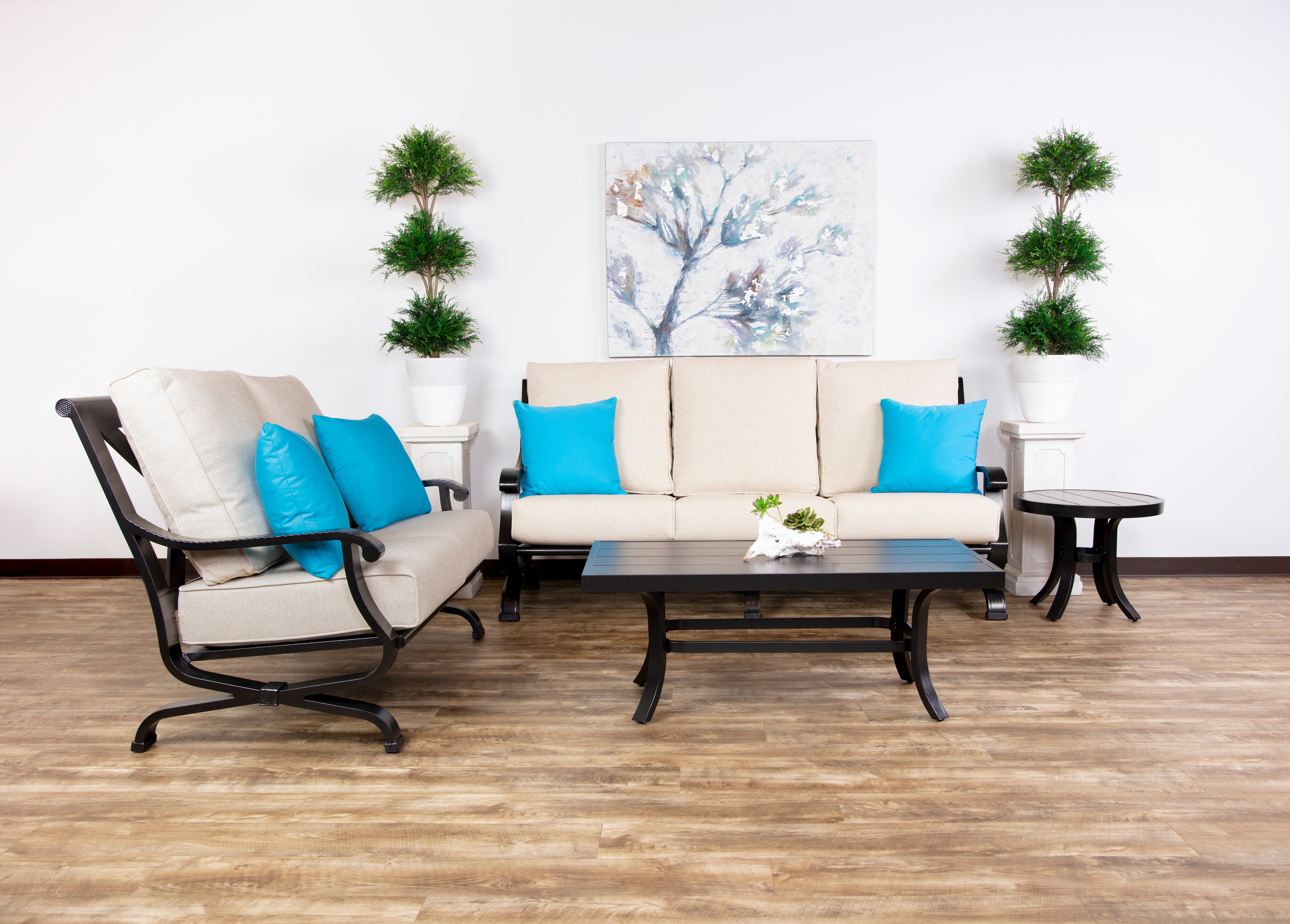 American Home Deep Seating Set Freeport 4pc Deep Seating Set
