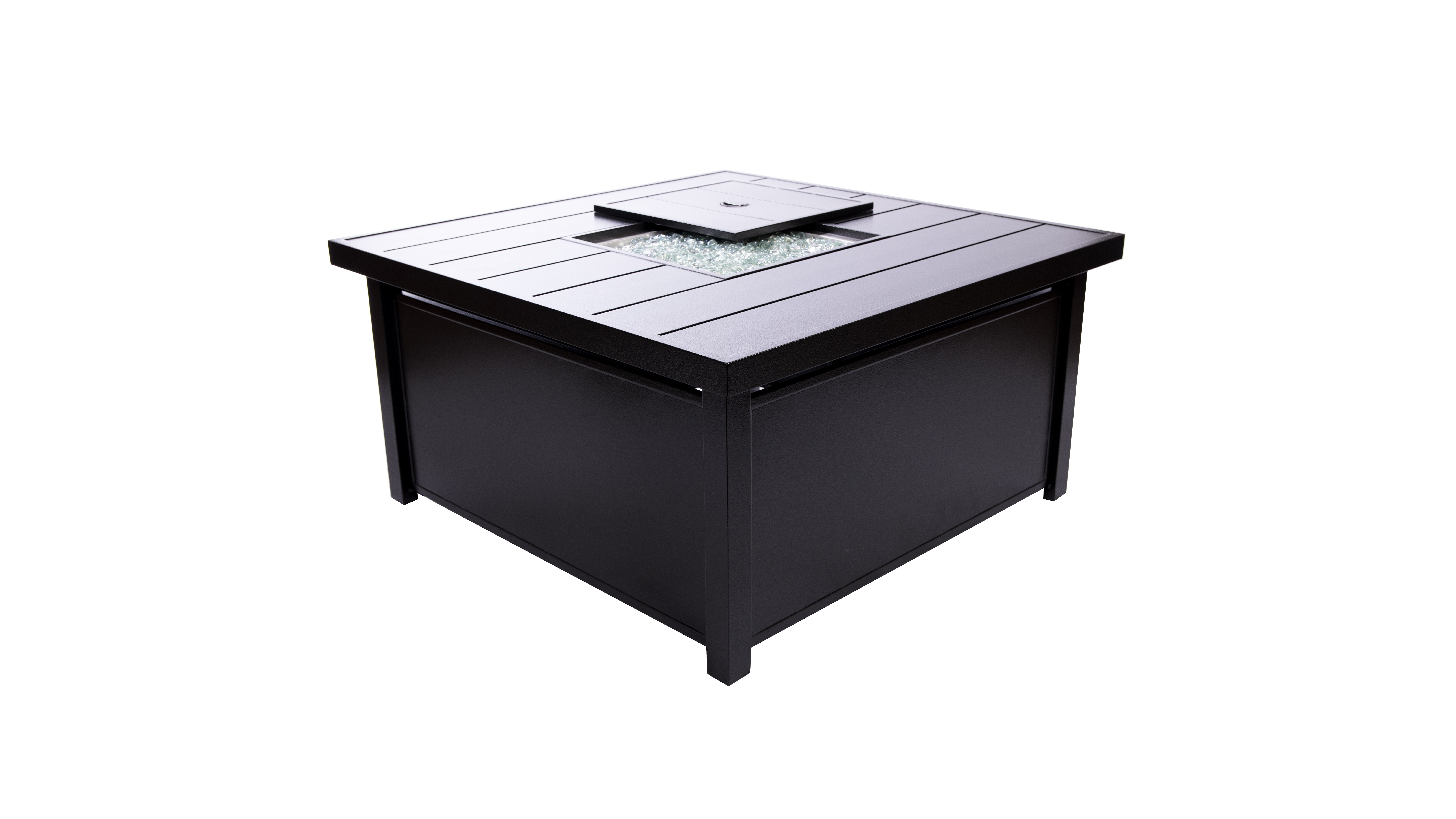 44 inch Square Propane Aluminum Fire Pit