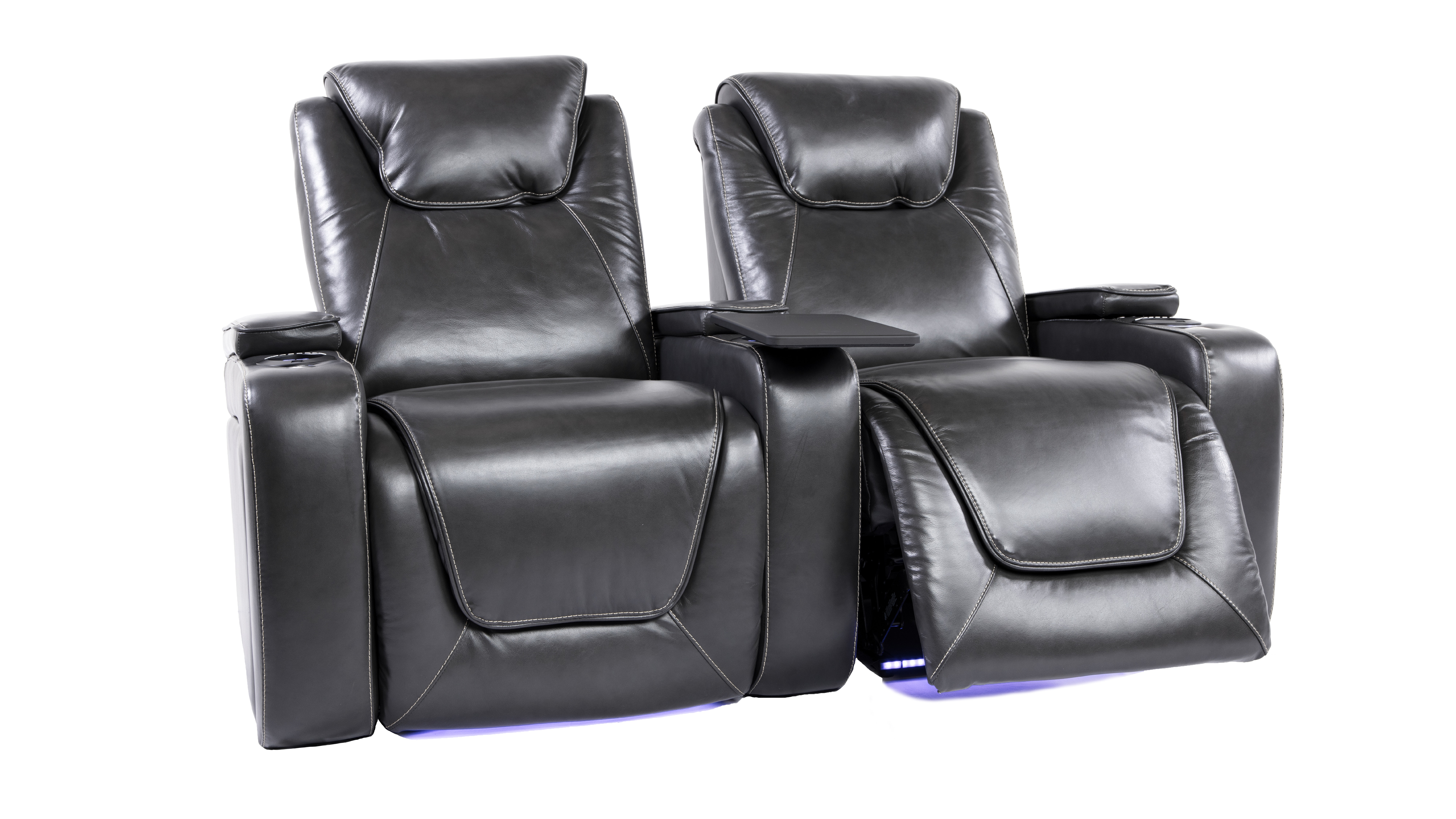 American Home 2 Seat Power Recline Theater Group Gemma 2 Seat HTS Group