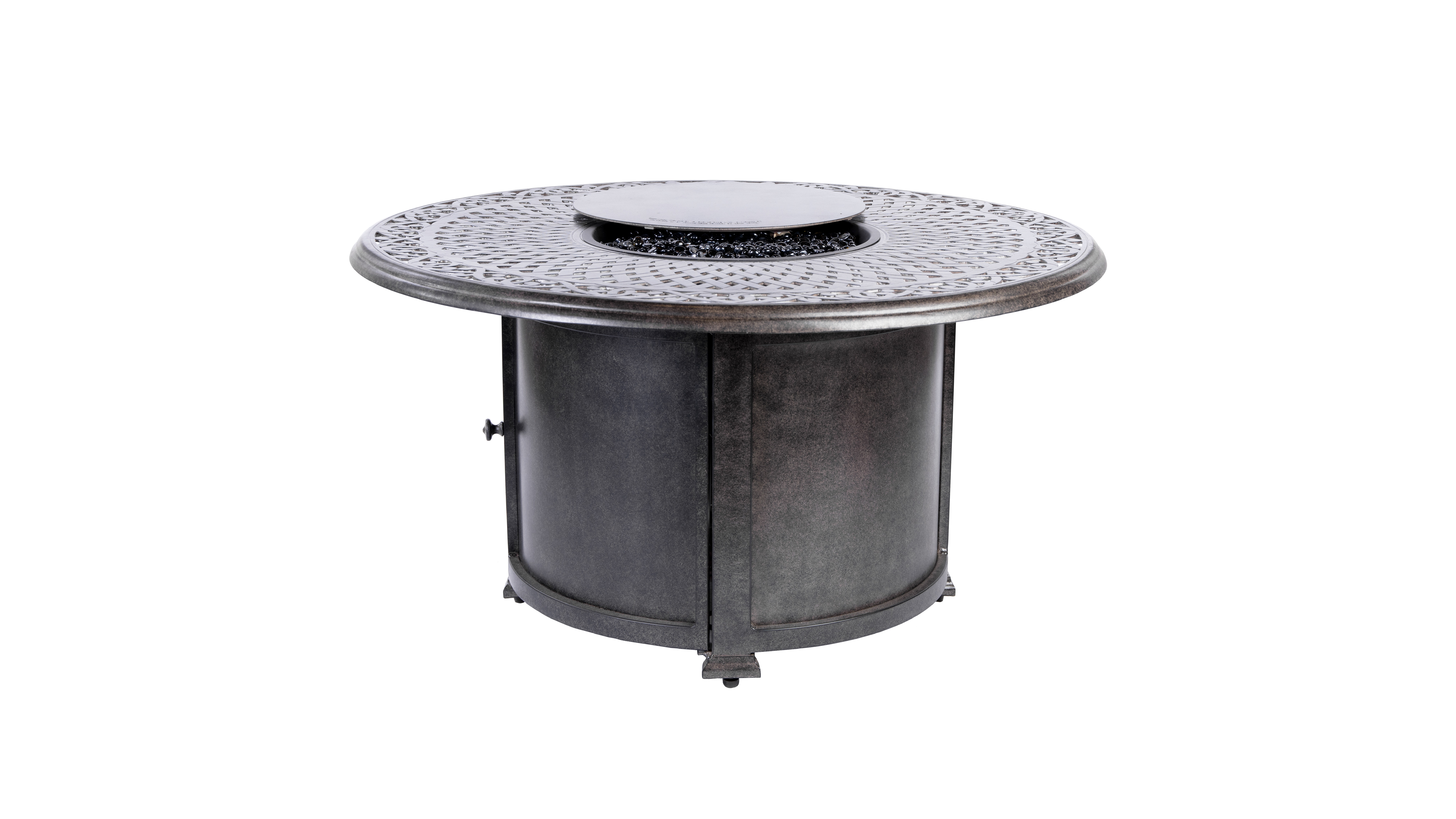 Madelyn 48 inch Round Cast Aluminum Fire Pit