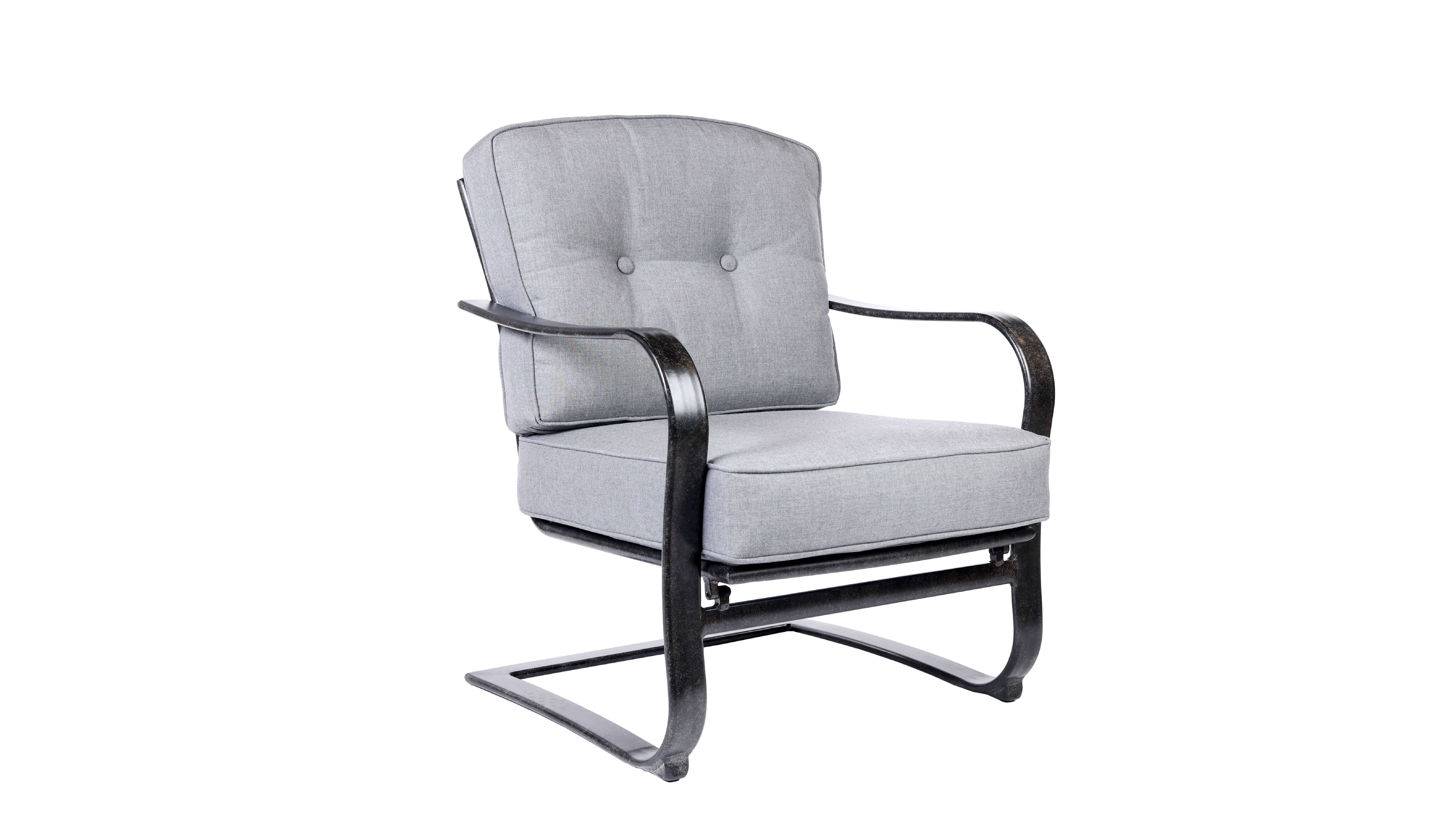 Madelyn Cushion Aluminum C Spring Chair