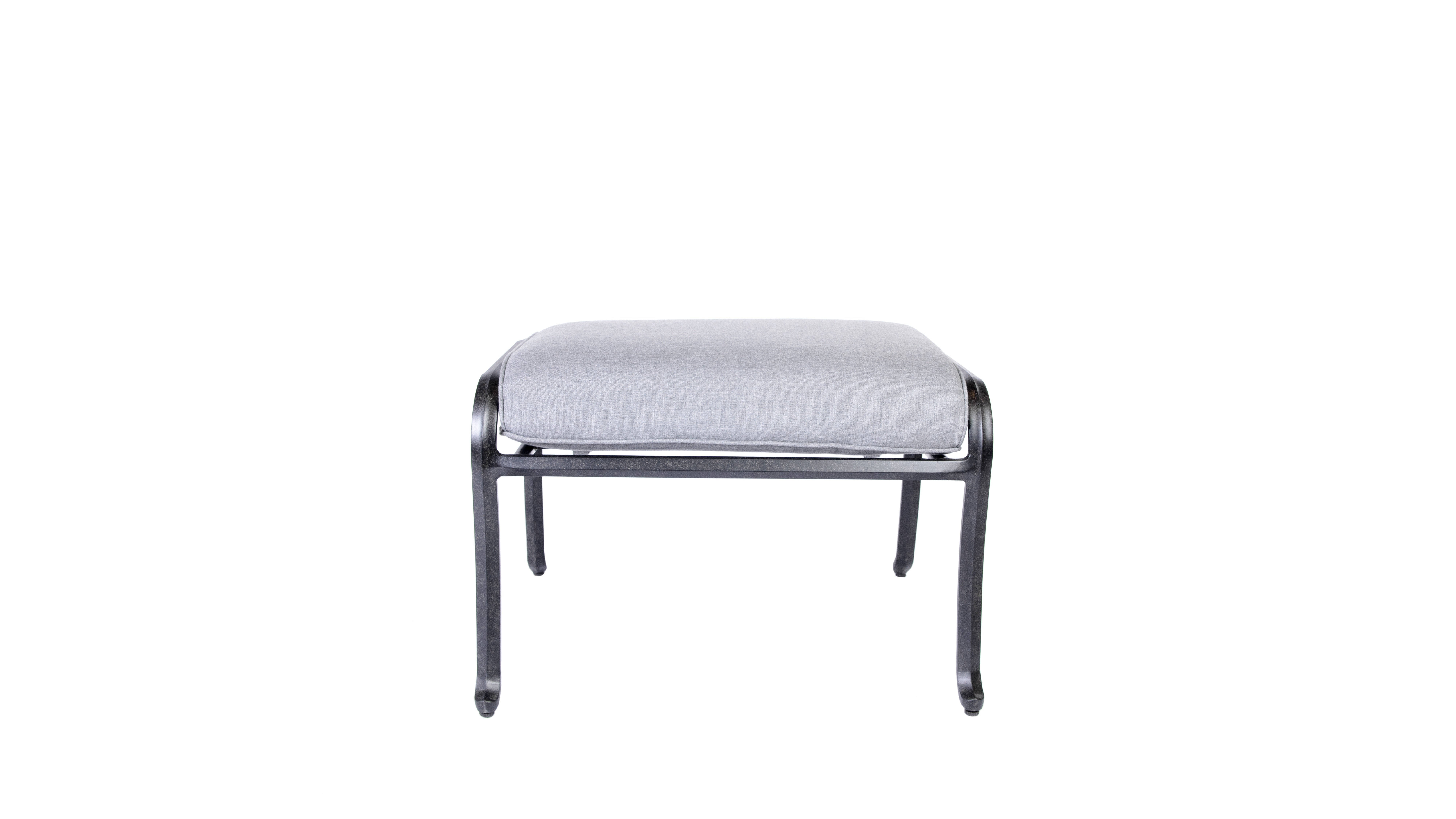 Madelyn Cushion Aluminum Ottoman
