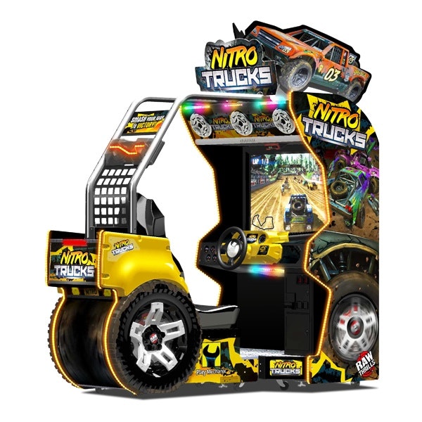 Raw Thrills Driving Arcade Nitro Trucks Off Road
