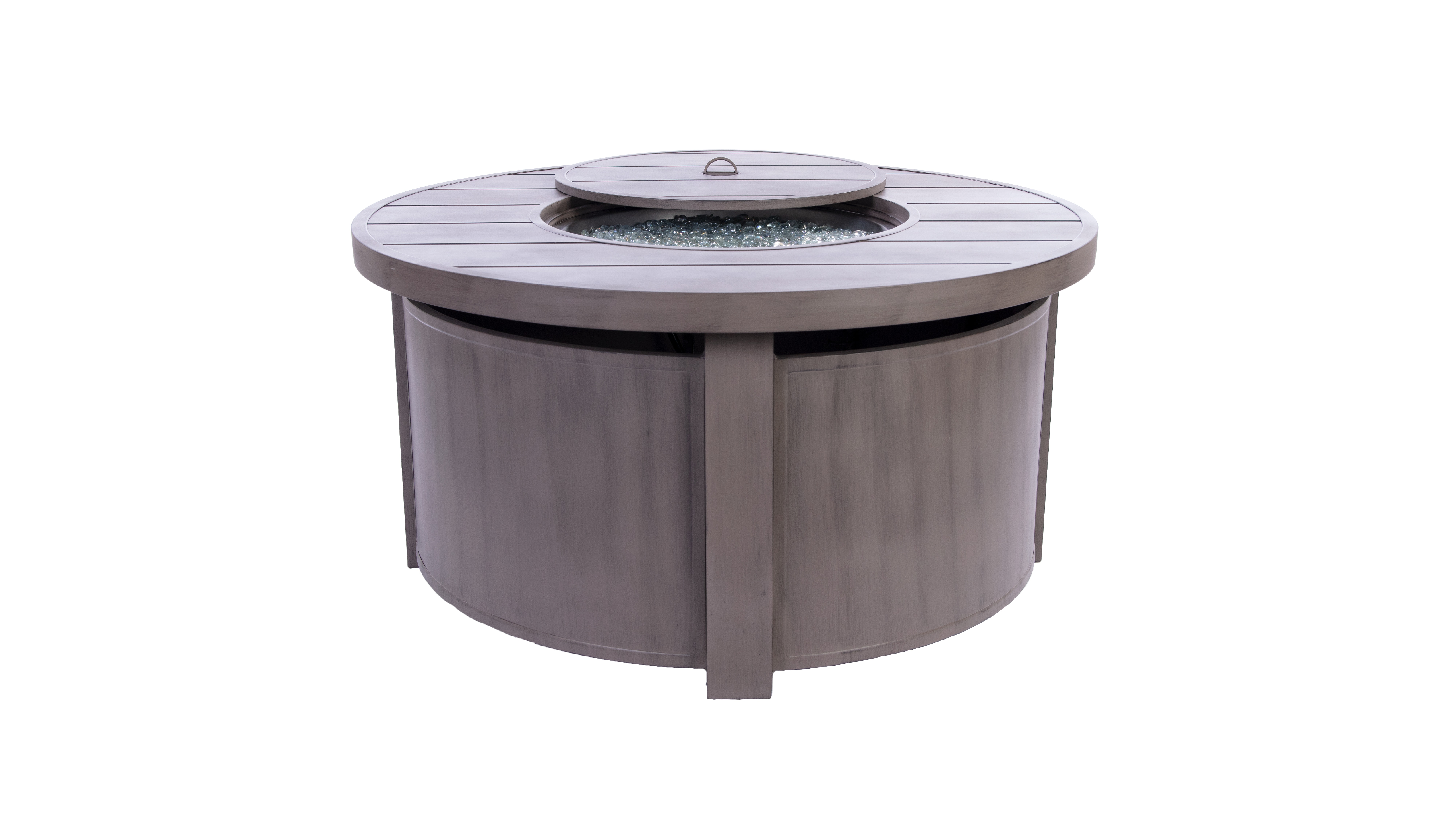 44 inch Round Propane Aluminum Fire Pit