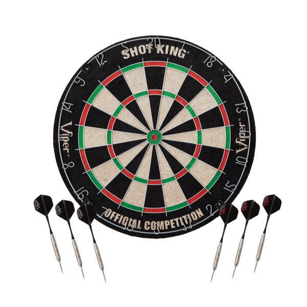 GLD Steel Tip Dart Board Shot King
