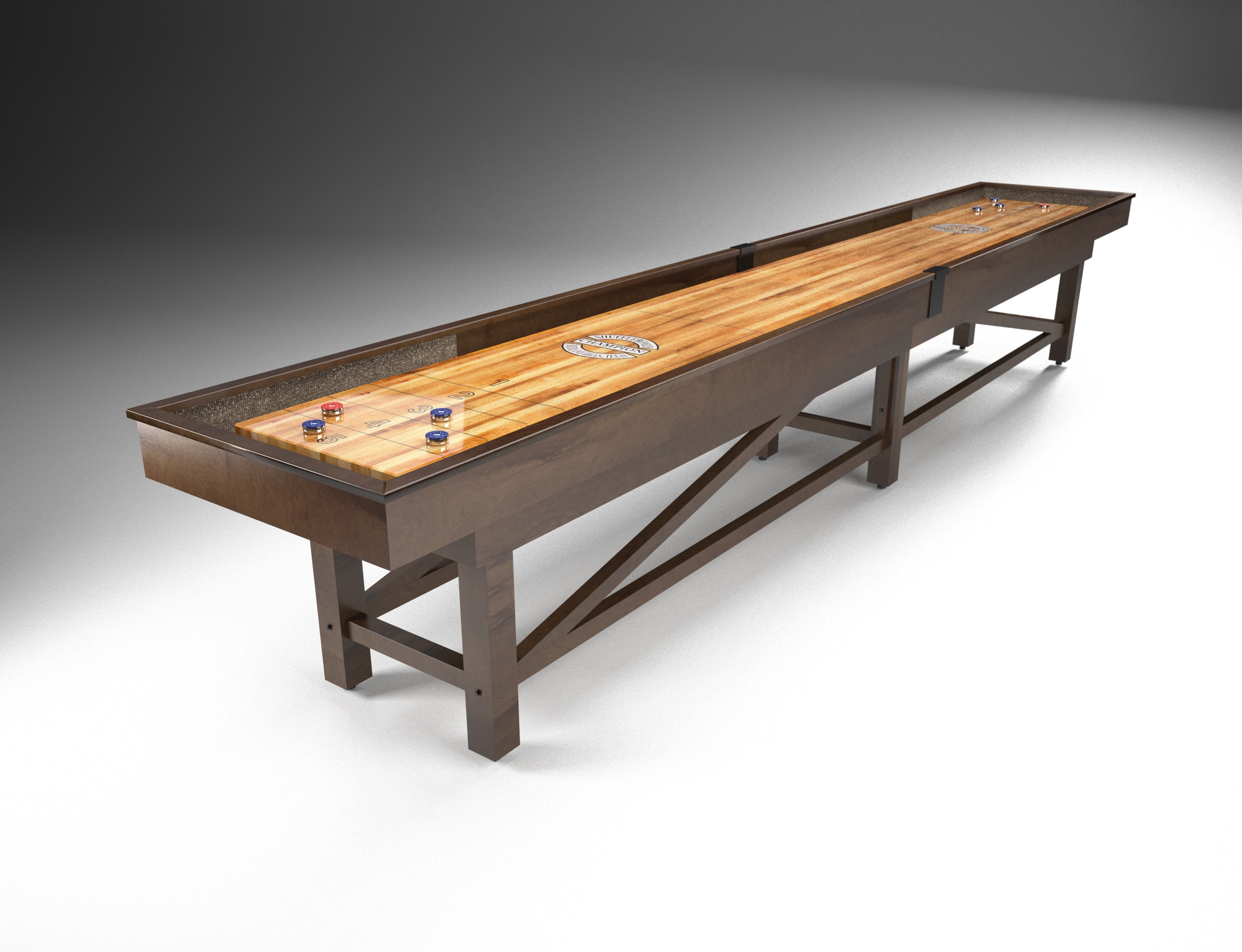 Champion Shuffleboard Shuffleboard Sheffield Wood Shuffleboard