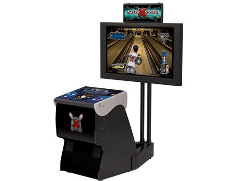 Incredible Technologies Silver Strike Silver Strike X Bowling 2019 with Monitor Stand