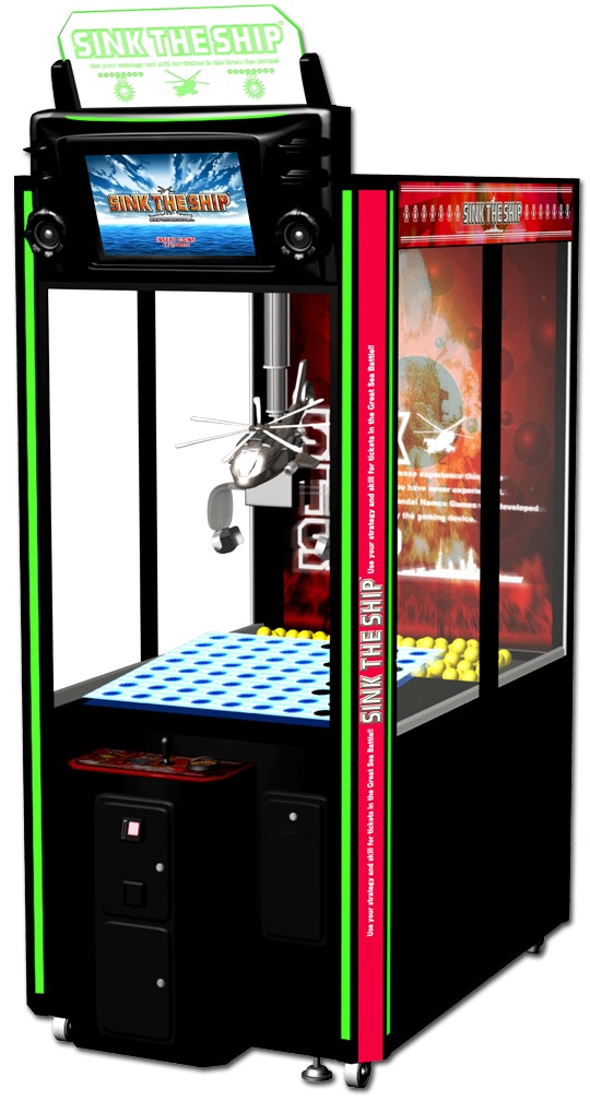 Namco Arcade Game Sink The Ship