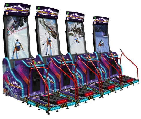 Namco Arcade Game Super Alpine Racer