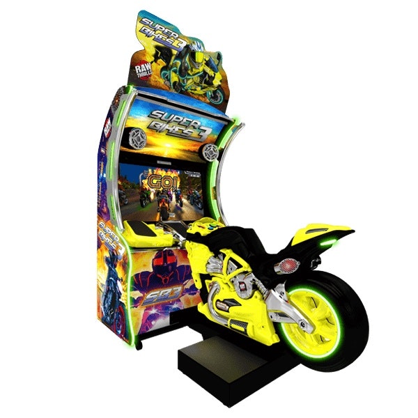 Raw Thrills Driving Arcade Super Bikes 3
