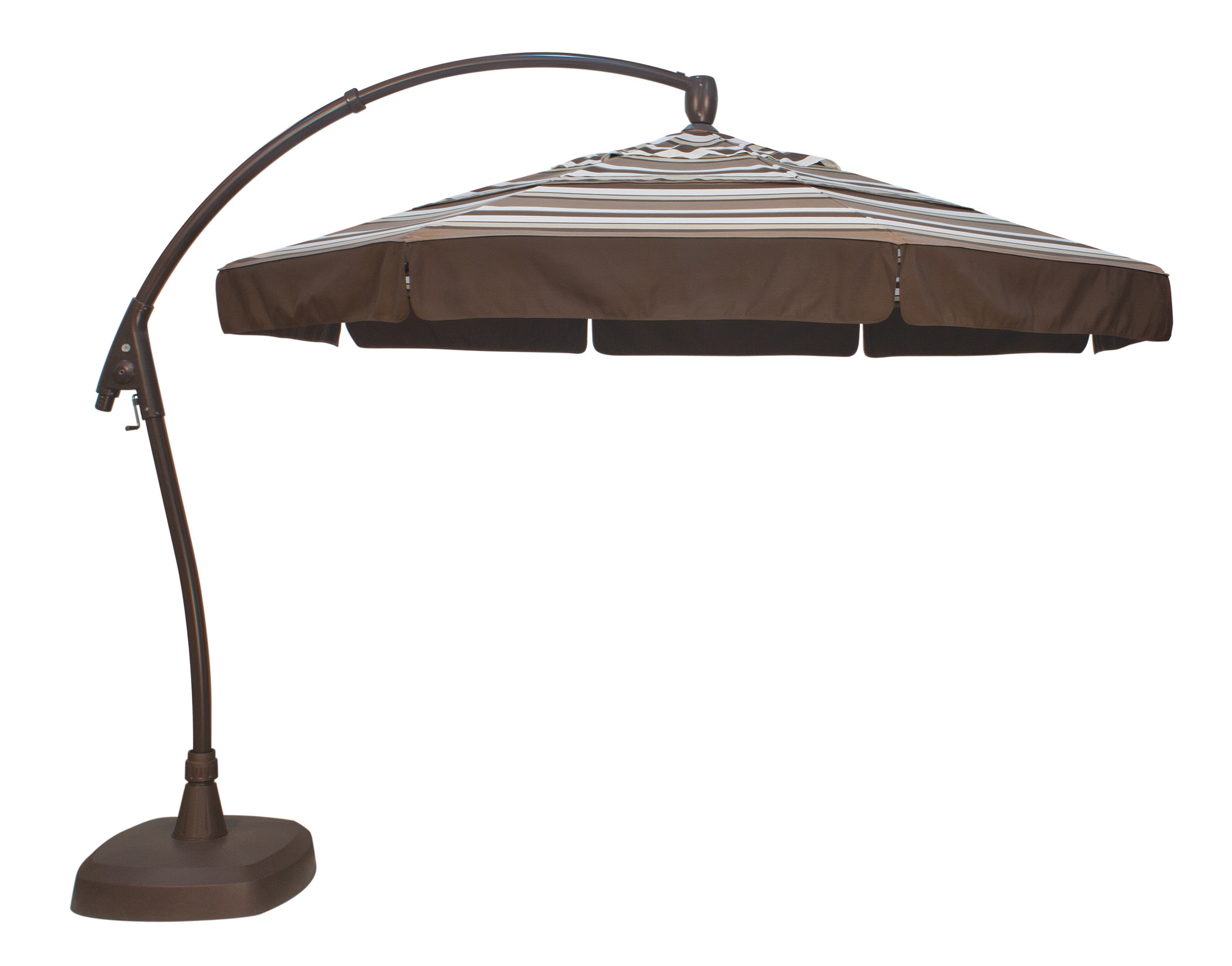 Treasure Garden Umbrella Cantilever 11 Foot Octagon with Valance