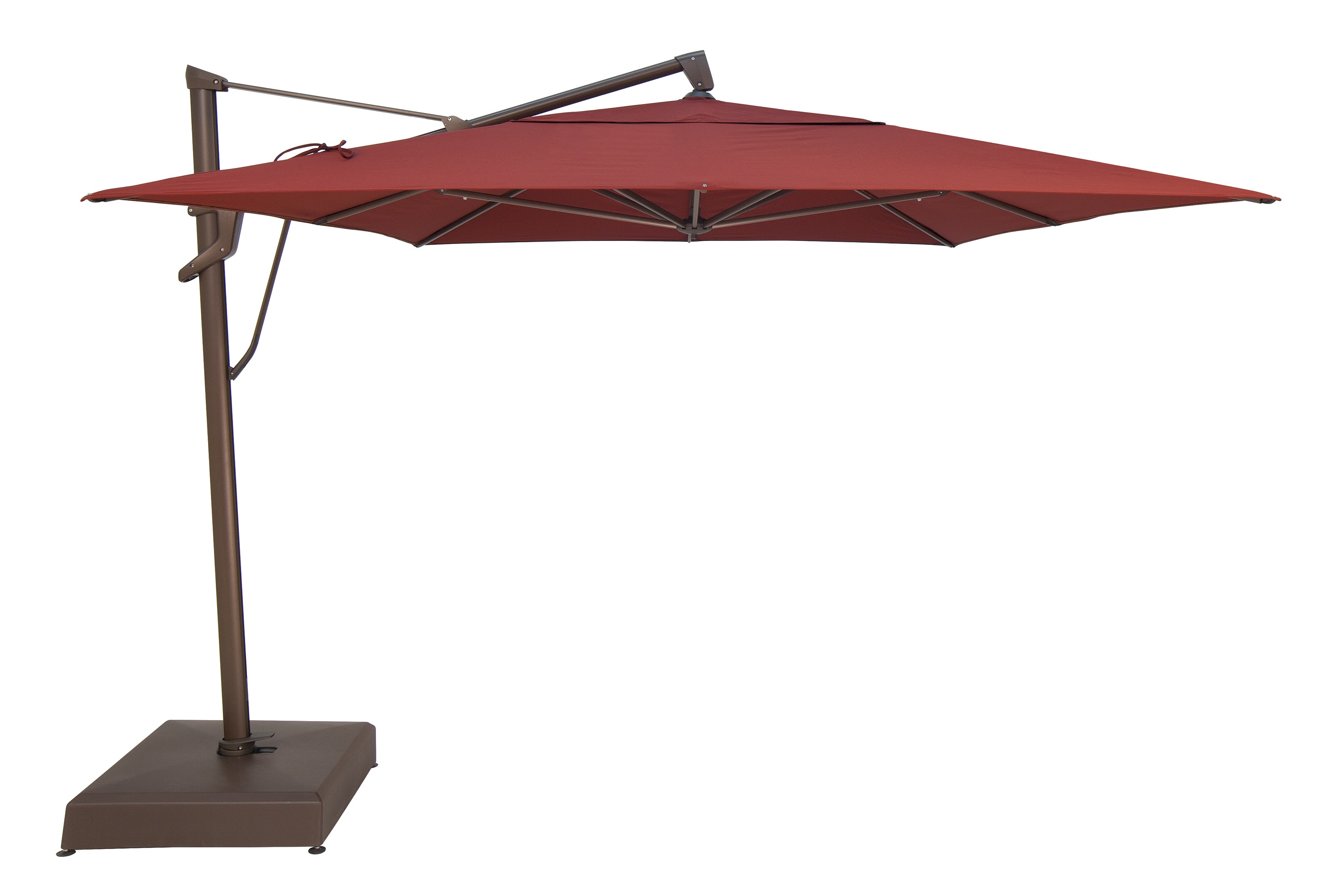 Treasure Garden Umbrella Canitlever Plus Umbrella 10x13 Rectangle