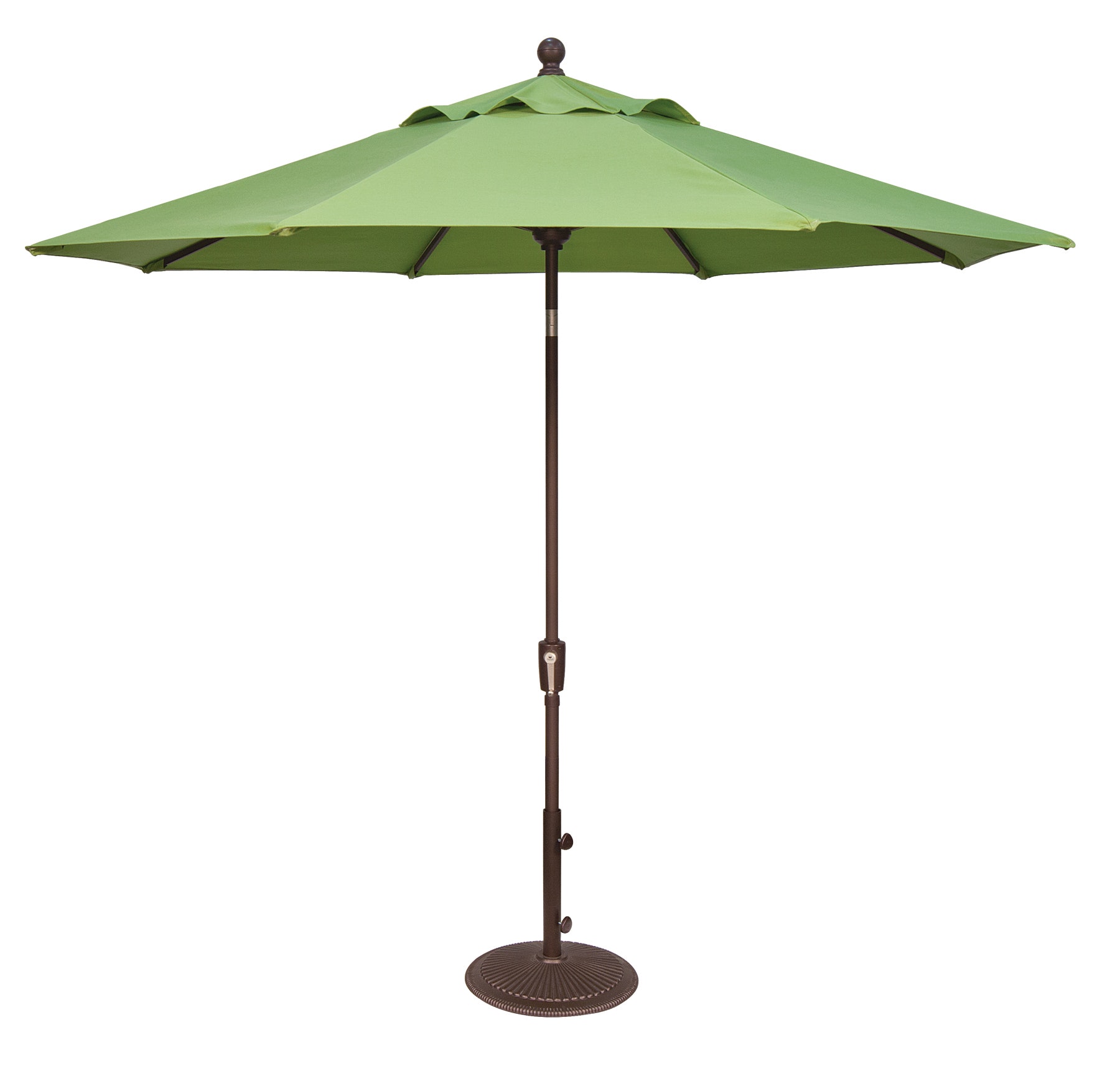 Treasure Garden Umbrella 9 Foot Push Button Tilt Umbrella Single Wind Vent