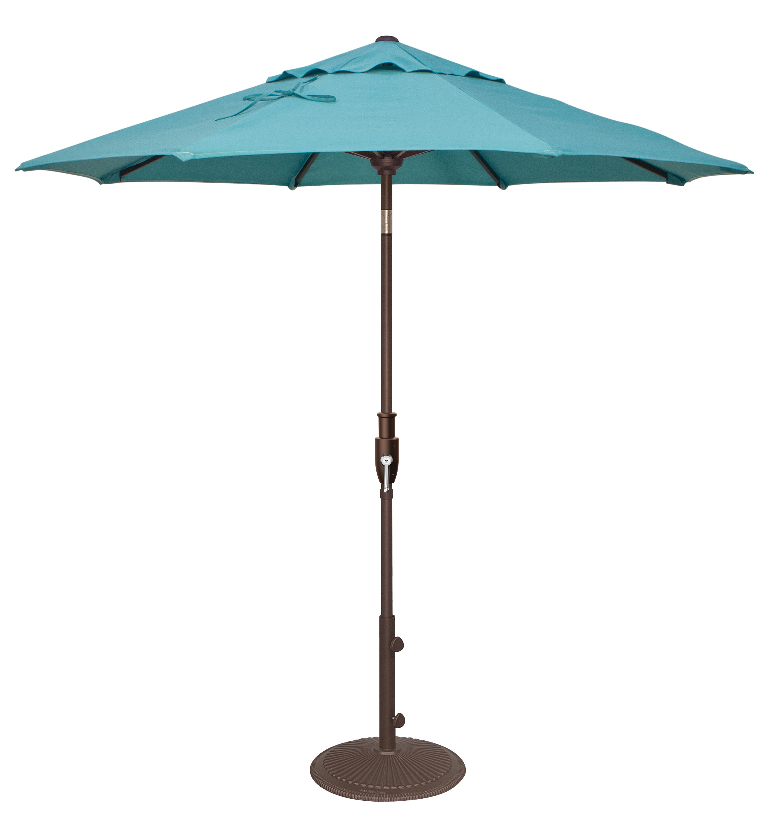 Treasure Garden Umbrella 9 Foot Glide Tilt Umbrella Single Wind Vent